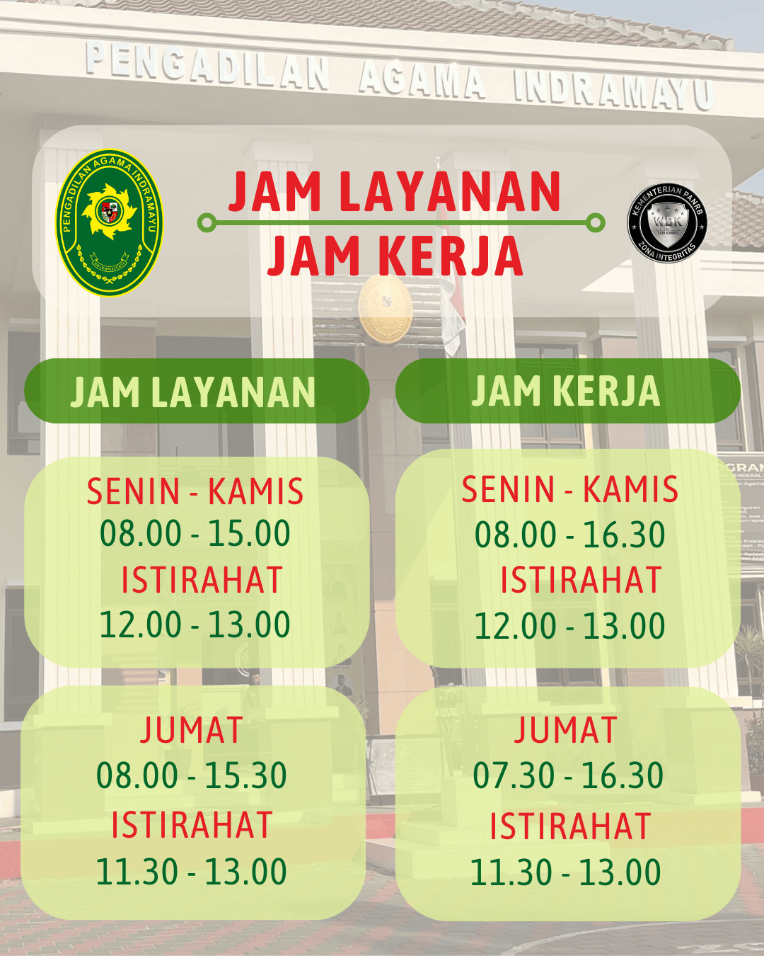JAM LAYANAN 2025